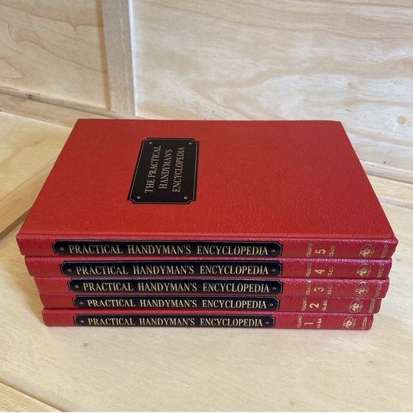 Vintage 1963 The Practical Handyman's Encyclopedia Volumes 1-5 - Picture 2 of 12